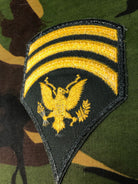 Original US Specialist E-7 Rank Patch Badge - The Militaria Shop