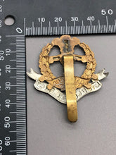 Load image into Gallery viewer, Original WW2 British Army Middlesex Regiment Cap Badge
