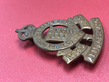 Load image into Gallery viewer, Original WW2 British Army Cap Badge - RAOC Royal Army Ordnance Corps
