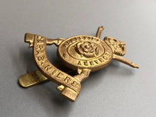 Load image into Gallery viewer, Original British Army WW2 British Army Hampshire Yeomanry Carabiniers Cap Badge
