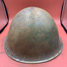 Load image into Gallery viewer, Original British / Canadian Army WW2 Soldiers Military Combat Mk3 Turtle Helmet
