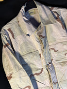 Gulf War US Army DCU Camouflaged Combat Field Coat/Jacket - Medium/Long - The Militaria Shop