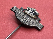 Load image into Gallery viewer, Original WW1 New Zealand Army Returned Service Association Pin Badge
