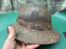 Charger l&#39;image dans la galerie, Original WW2 British Civil Defence Home Front Zuckerman Civillian Helmet

