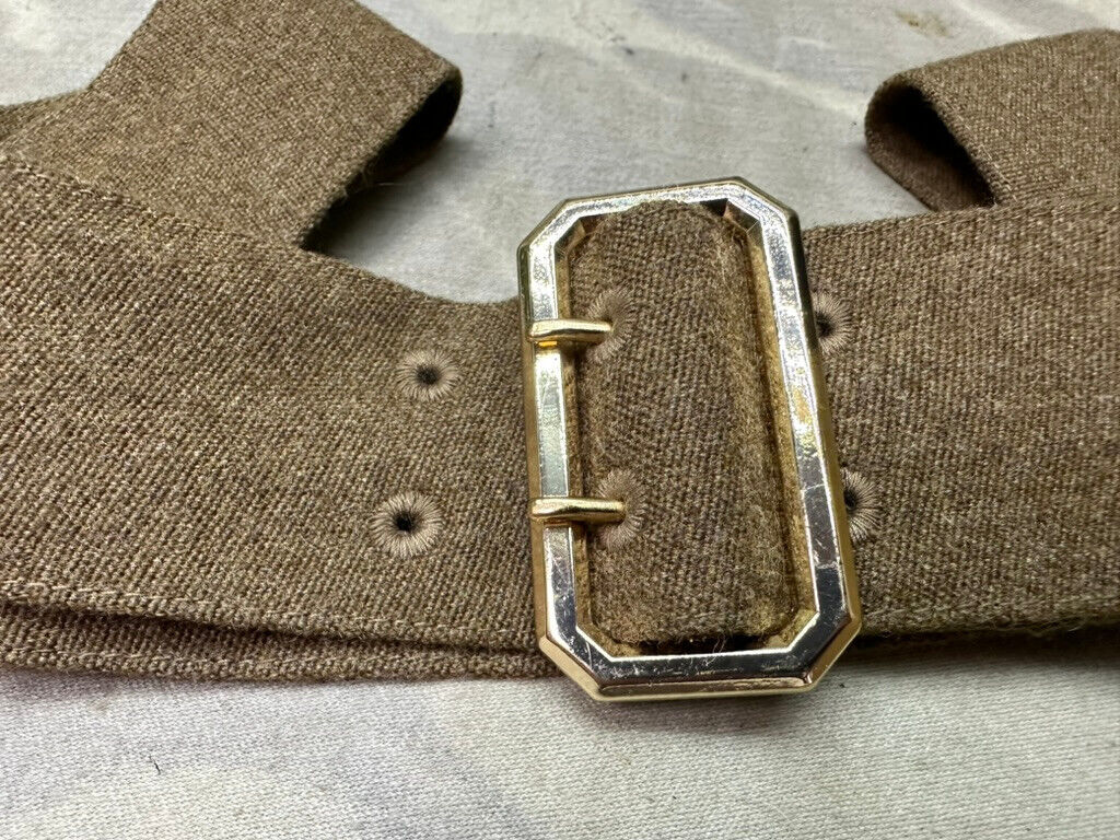 Genuine British Army No2 FAD Uniform Jacket Belt & Buckkle - 34" Waist - NEW! - The Militaria Shop