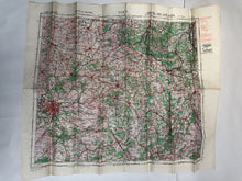 Charger l&#39;image dans la galerie, Original WW2 British Army / RAF Map - Paris - France
