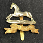 Genuine WW2 British Army Brass Cap Badge - West Yorkshire Regiment - The Militaria Shop