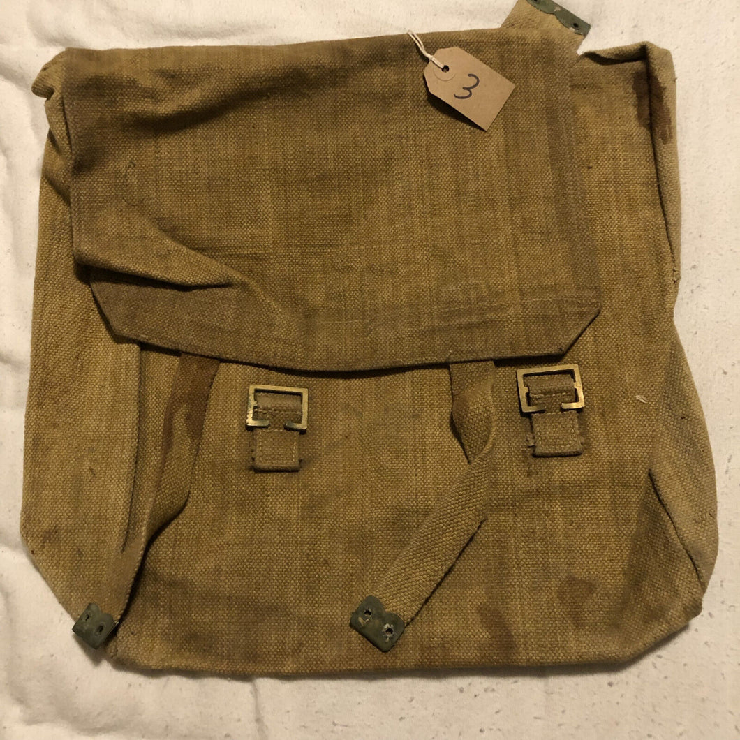 Original WW2 British Army 37 Pattern Large Pack - Indian Made - Great Condition