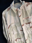 Gulf War US Army DCU Camouflaged Combat Field Coat/Jacket - 44 inch Chest - The Militaria Shop