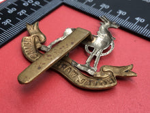 Load image into Gallery viewer, Original WW2 British Army Cap Badge - Royal Warwickshire Regiment
