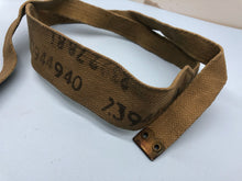 Load image into Gallery viewer, Original WW2 British Army Tan Webbing Shoulder Strap 37 Pattern
