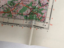 Lade das Bild in den Galerie-Viewer, Original WW2 British Army / RAF Map - Paris - France
