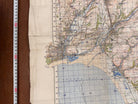 Original WW2 British Army GSGS OS Map of Great Britain - Swansea & Aberdare - The Militaria Shop
