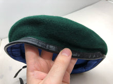 Load image into Gallery viewer, Genuine British Royal Marine Commando Navy Regimental Beret Hat - Size 62cm
