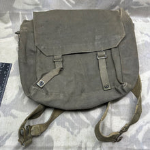 Load image into Gallery viewer, Original WW2 British Army / RAF 37 Pattern Webbing Small Pack &amp; L Straps Set
