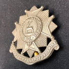 Original WW2 British Army Cap Badge - Ayrshire (Earl of Carrick's Own) Yeomanry - The Militaria Shop