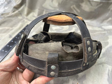 Charger l&#39;image dans la galerie, Original WW2 British Army Helmet Liner - Early Pattern Mk2 Brodie - Size 7 1939
