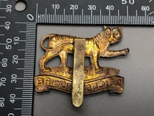 Load image into Gallery viewer, Original WW2 British Army Leicestershire Regiment Cap Badge
