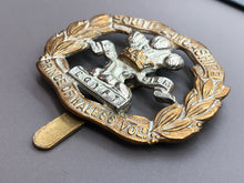 Load image into Gallery viewer, Original WW2 British Army South Lancashire Regiment Cap Badge
