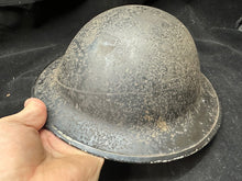 Load image into Gallery viewer, Original WW2 British Civil Defence Home Front Mk2 Brodie Helmet
