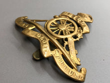 Load image into Gallery viewer, Original WW1 British Army Royal Artillery Cap Badge
