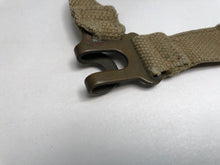 Load image into Gallery viewer, Original WW2 British Army 37 Pattern Canvass L Strap - 1941 Date MECo
