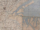 Original WW2 British Army GSGS OS Map of Great Britain - Boston - The Militaria Shop