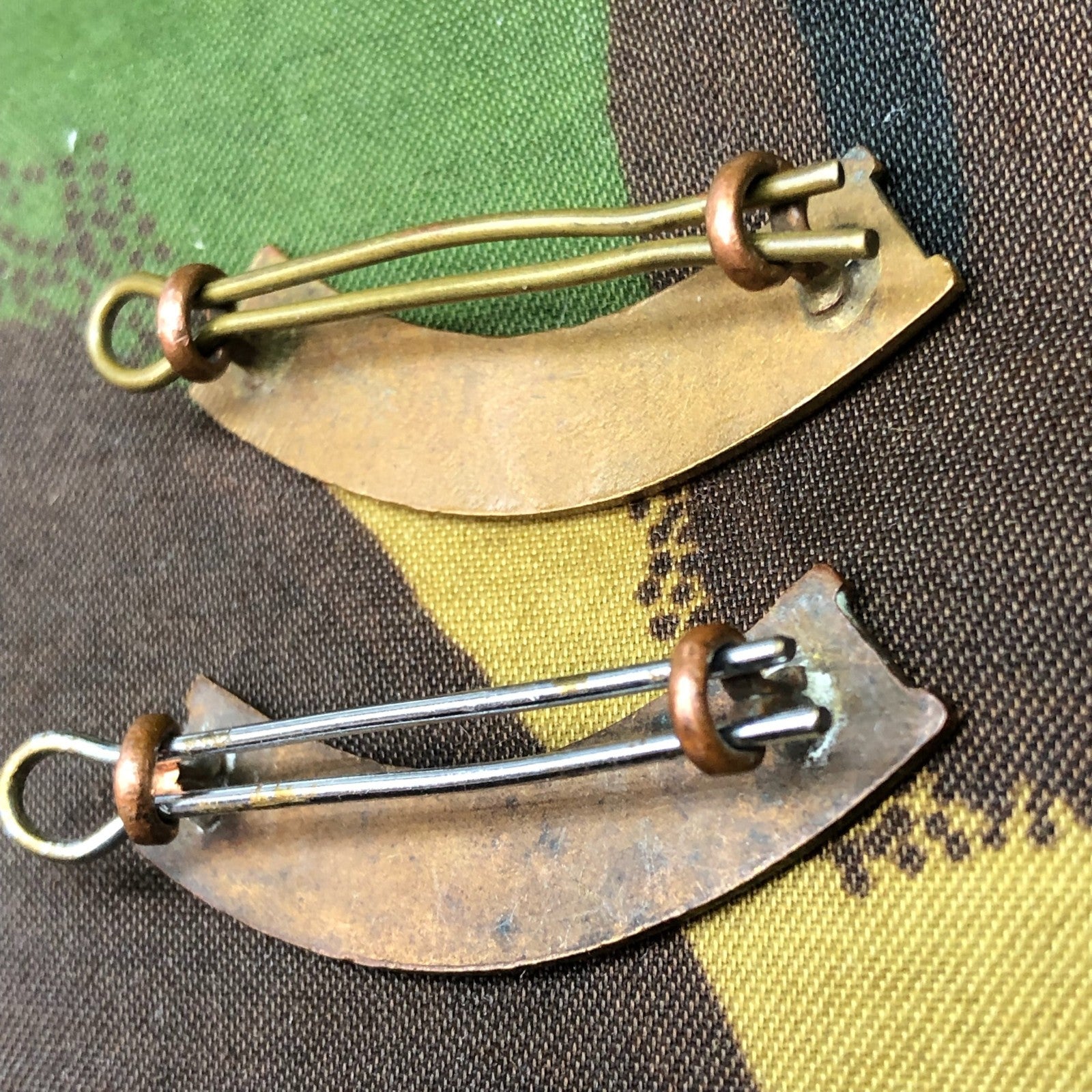 Original WW1 British Army Red Cross Shoulder Titles - London - The Militaria Shop