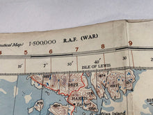 Load image into Gallery viewer, Original WW2 British Army / RAF Map - The Highlands Scotland
