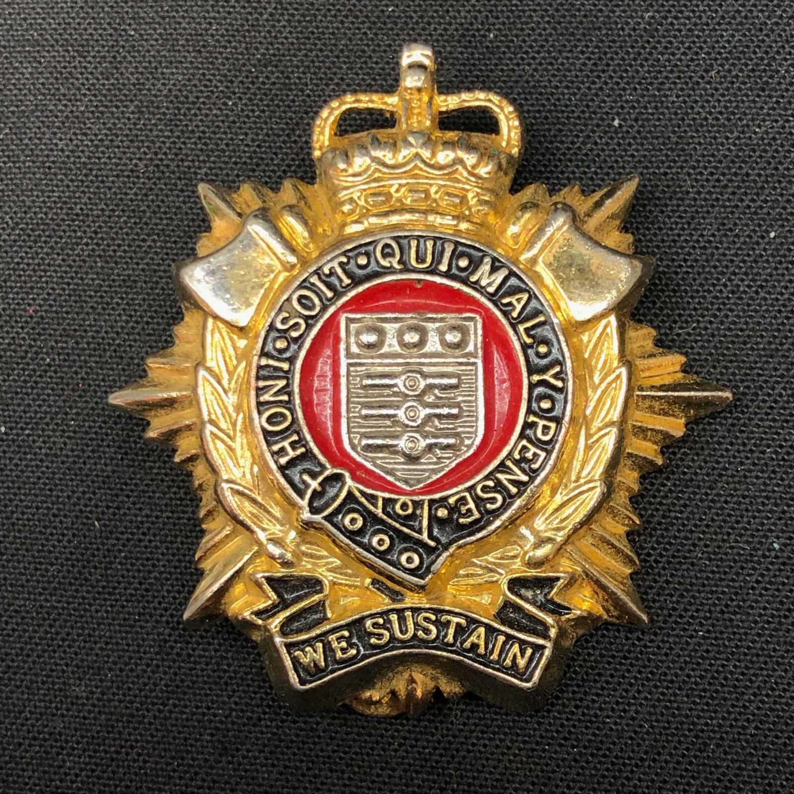 Genuine British Army RLC Royal Logistic Corps Cap Badge | For Sale ...