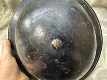 Load image into Gallery viewer, Original WW2 British Home Front Civil Defence Complete Early Mk2 Brodie Helmet
