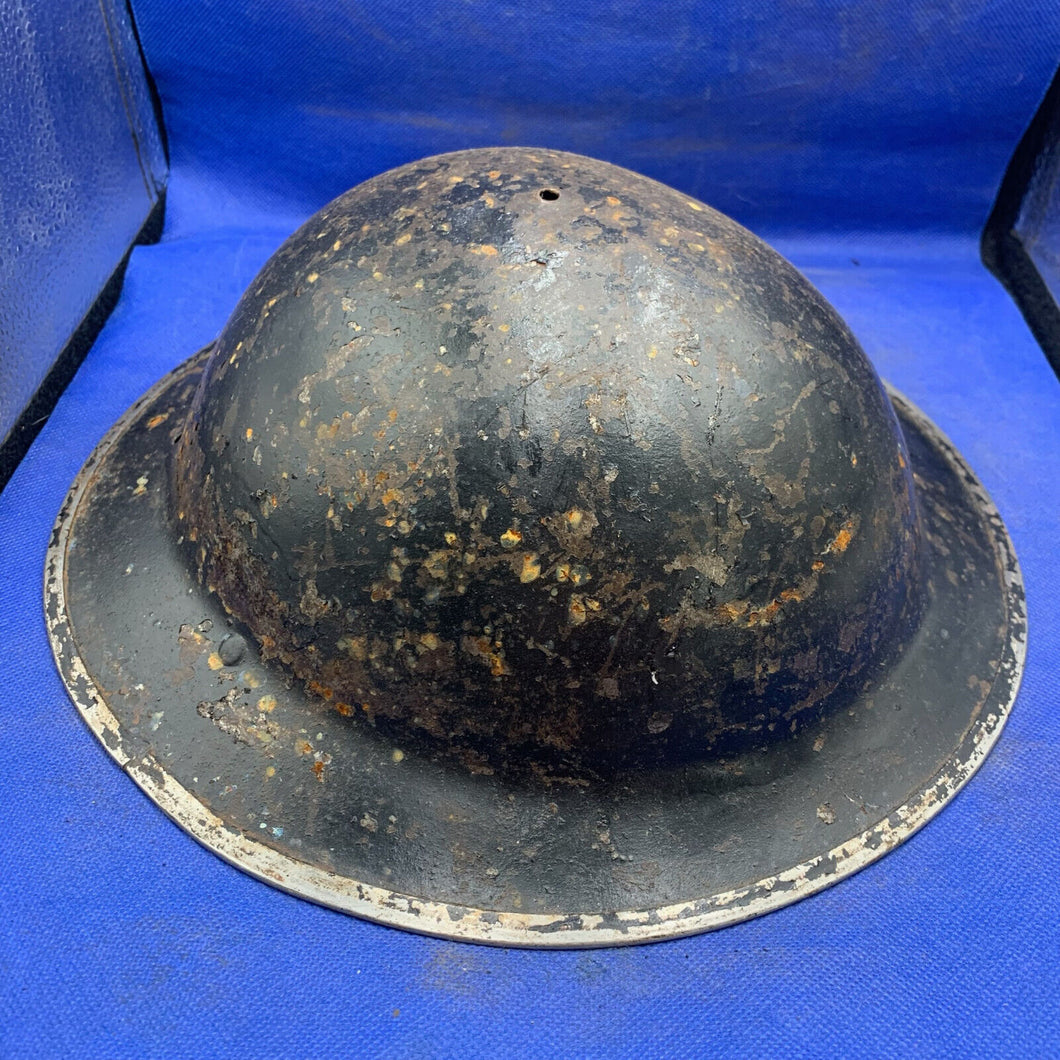 Original WW2 British Army Mk2 Brodie Combat Helmet