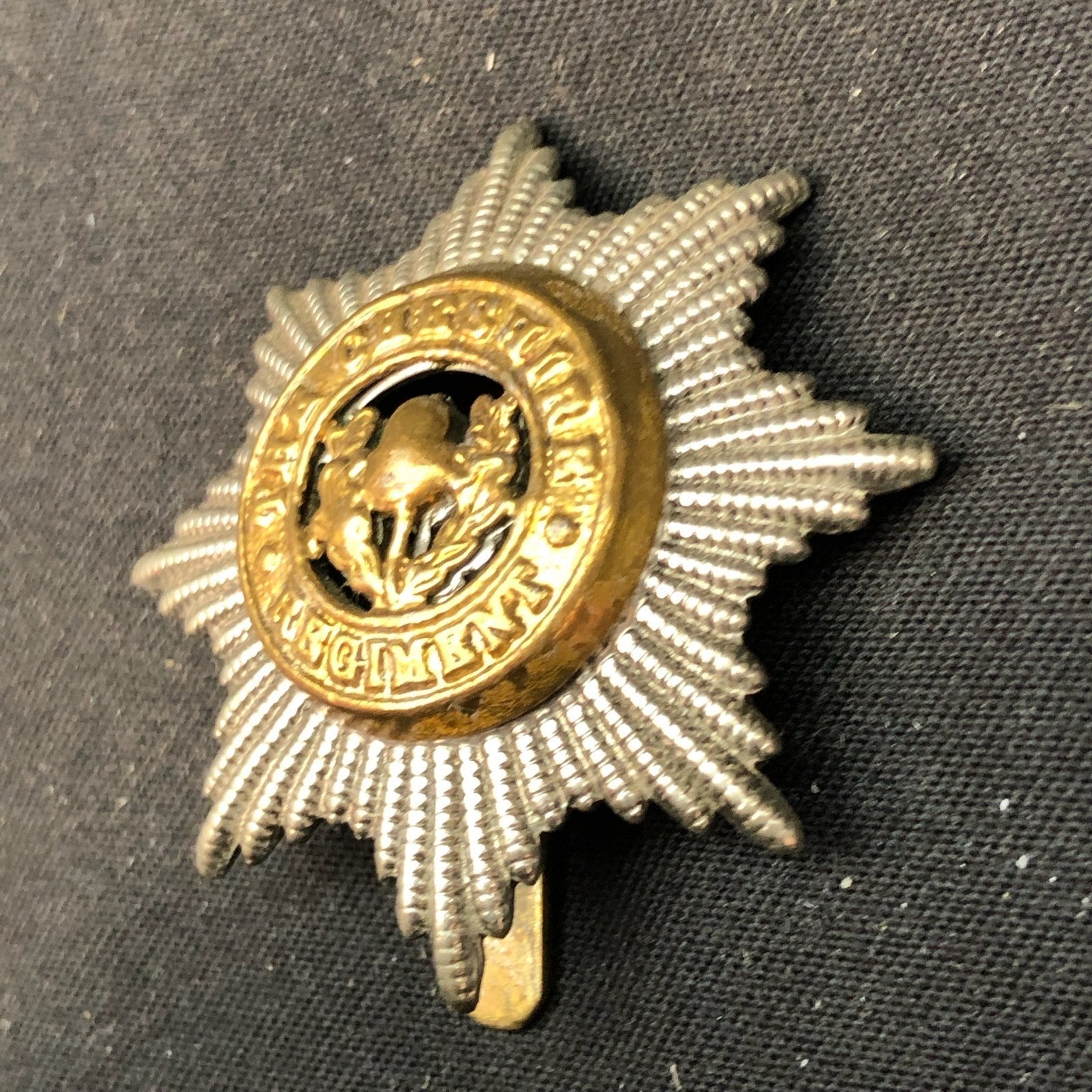Original WW2 British Army Cap Badge - Cheshire Regiment - The Militaria Shop