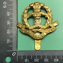 Load image into Gallery viewer, Original WW2 British Army Cap Badge - The Middlesex Regiment
