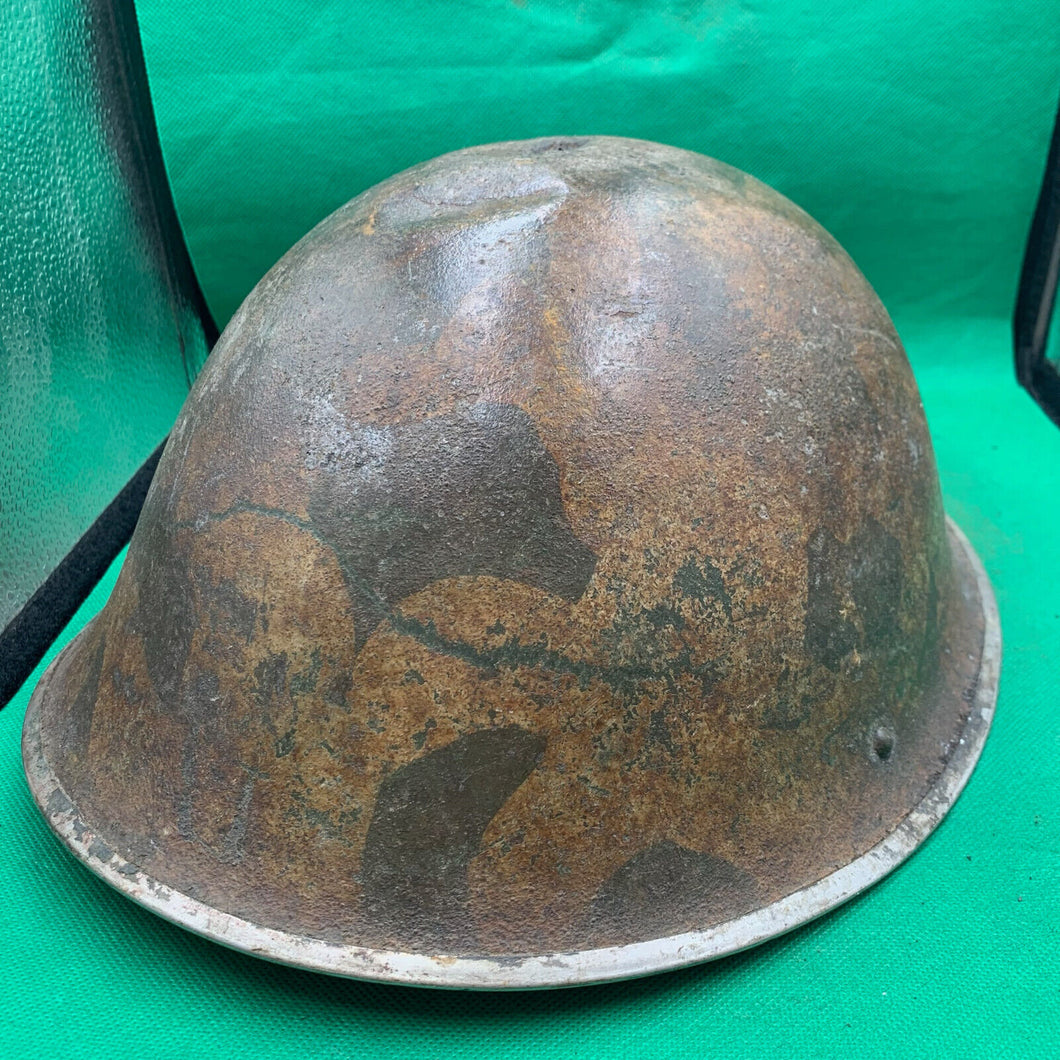 Original British Army Combat Helmet Mk4 - Combat Camouflaged