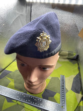 Load image into Gallery viewer, Original British Army Logistics Corps Beret with Badge - Size 58cm - The Militaria Shop
