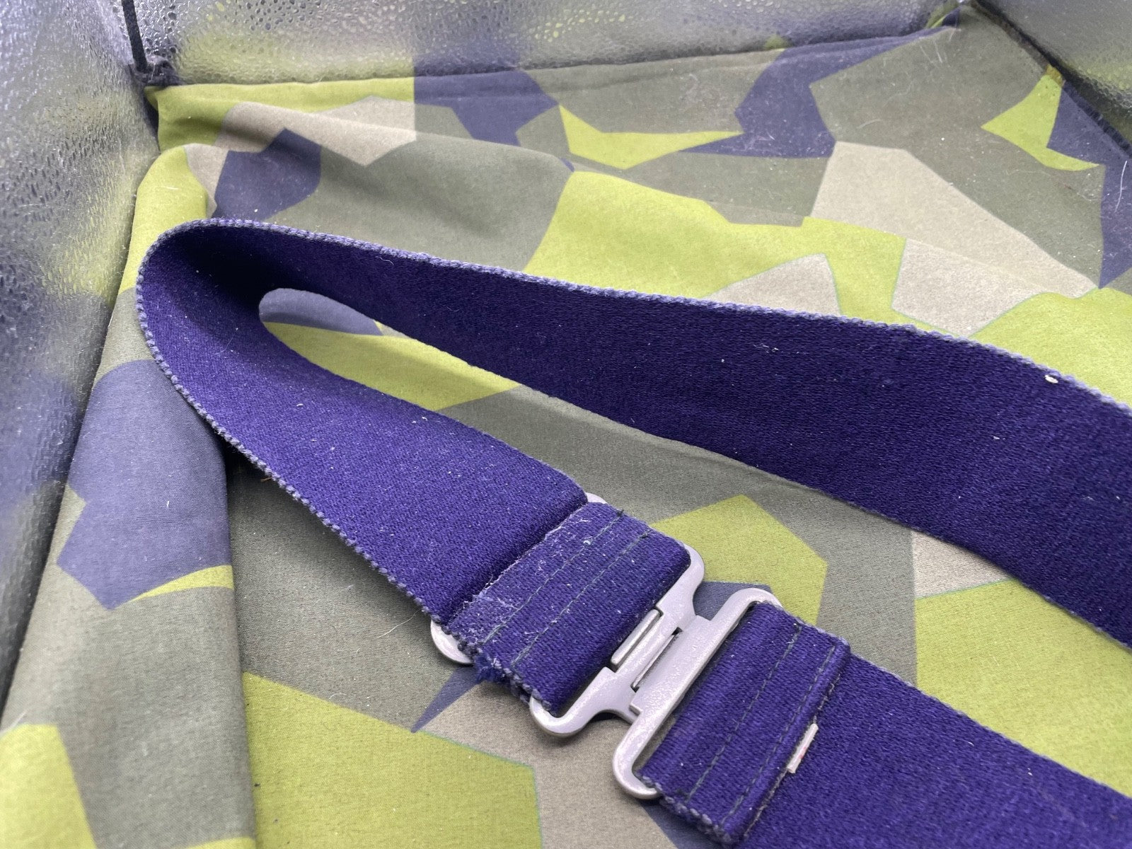 Original WW2 Onwards British Royal Navy Sailor's Stable Belt - 34" Waist - The Militaria Shop