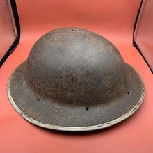 Load image into Gallery viewer, Original WW2 Mk2 British Army Brodie Combat Helmet
