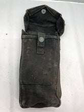 Load image into Gallery viewer, Original WW2 British Army 37 Pattern Bren Pouch - Used Condition
