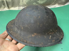 Lade das Bild in den Galerie-Viewer, Original WW2 British Home Front Civil Defence Mk2 Brodie Helmet
