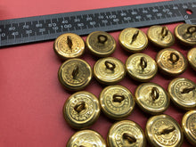 Load image into Gallery viewer, Group of Original WW1 Shropshire Regiment British Army Uniform Buttons
