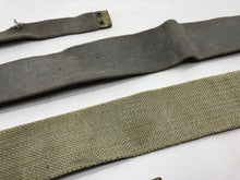 Load image into Gallery viewer, Original WW2 British Army / RAF 37 Pattern L Strap Set
