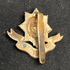 Genuine WW2 British Army Brass Cap Badge - Worcestershire Regiment - The Militaria Shop