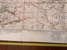 Original WW2 British Army GSGS OS Map of Wales - Llanidloes - The Militaria Shop
