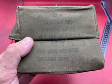 Load image into Gallery viewer, Original US Army Chemical Agent Detector Kit - Empty Waist Pouch - Vietnam Era
