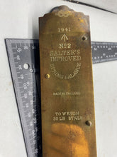 Load image into Gallery viewer, Original British Army Salter Cooking / Kitchen Scales - WD Marked and 1941 Dated
