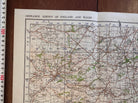 Original WW2 British Army GSGS OS Map of England - Wells & Frome - The Militaria Shop