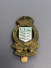 Load image into Gallery viewer, Original British Army WW2 RAOC Royal Army Ordnance Corps Cap Badge
