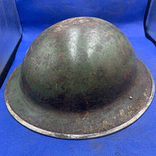 Load image into Gallery viewer, Original British Army WW2 Mk2 Combat Helmet
