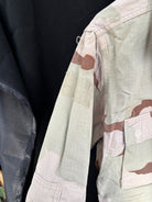 Gulf War US Army DCU Camouflaged Combat Field Coat/Jacket - Small/Long - The Militaria Shop